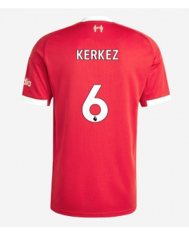Liverpool Milos Kerkez #6 Maglia Gara Casa Repliche 2025-26 Maniche Corte